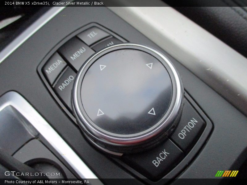 Glacier Silver Metallic / Black 2014 BMW X5 xDrive35i