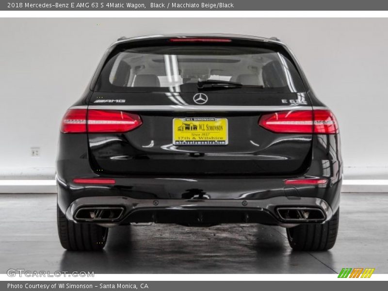 Black / Macchiato Beige/Black 2018 Mercedes-Benz E AMG 63 S 4Matic Wagon