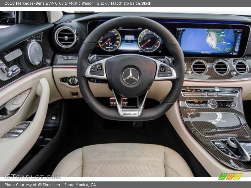  2018 E AMG 63 S 4Matic Wagon Steering Wheel