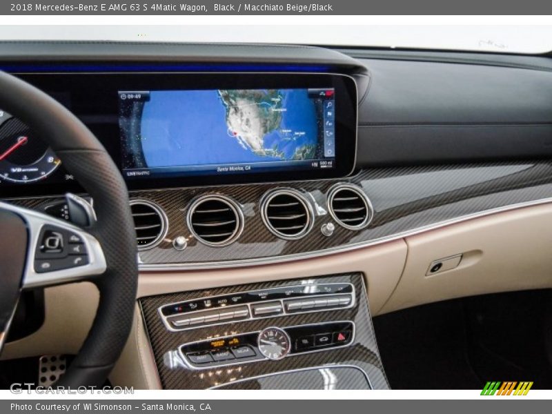 Dashboard of 2018 E AMG 63 S 4Matic Wagon