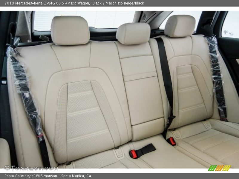 Rear Seat of 2018 E AMG 63 S 4Matic Wagon