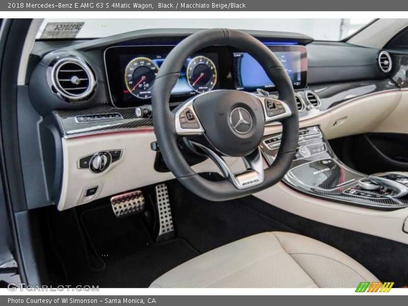Dashboard of 2018 E AMG 63 S 4Matic Wagon