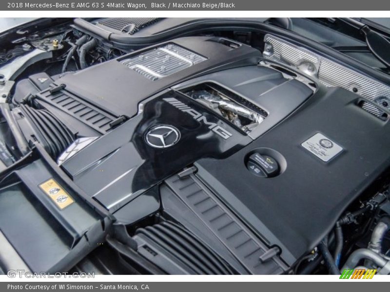 2018 E AMG 63 S 4Matic Wagon Engine - 4.0 Liter AMG biturbo DOHC 32-Valve VVT V8
