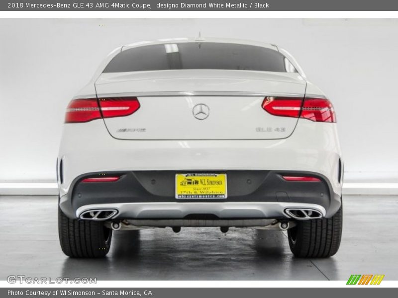 designo Diamond White Metallic / Black 2018 Mercedes-Benz GLE 43 AMG 4Matic Coupe