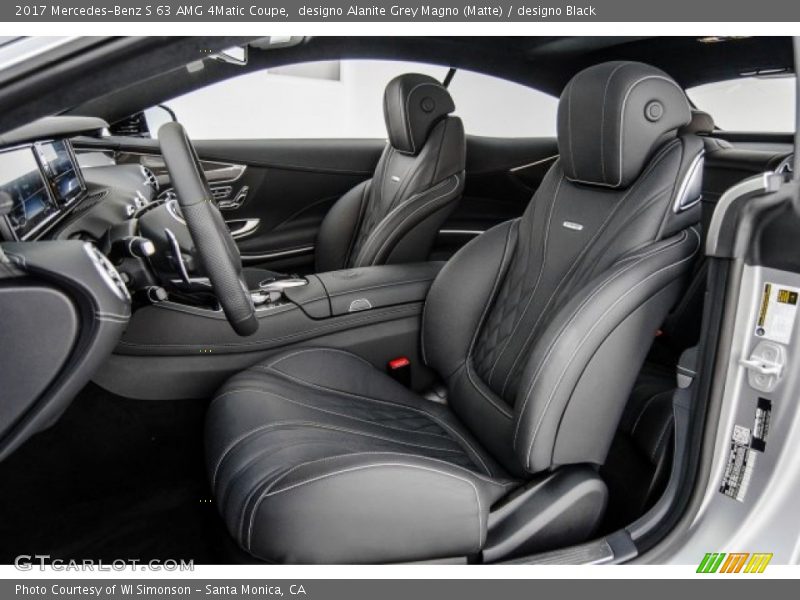 designo Alanite Grey Magno (Matte) / designo Black 2017 Mercedes-Benz S 63 AMG 4Matic Coupe