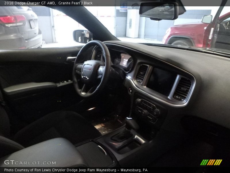 Granite Pearl / Black 2018 Dodge Charger GT AWD