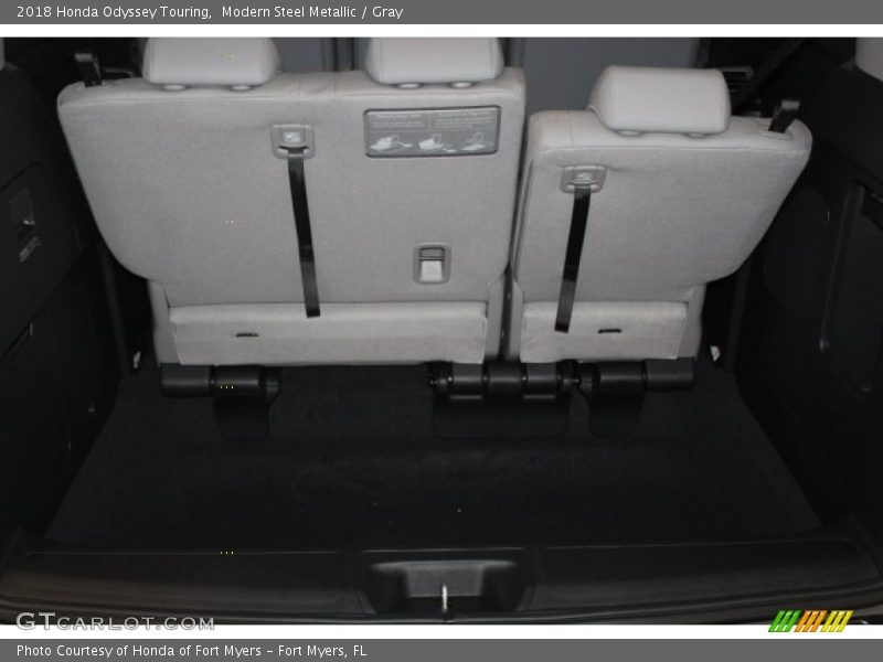 Modern Steel Metallic / Gray 2018 Honda Odyssey Touring