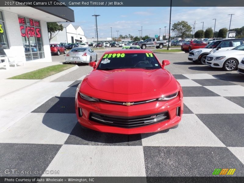 Garnet Red Tintcoat / Jet Black 2017 Chevrolet Camaro LT Coupe