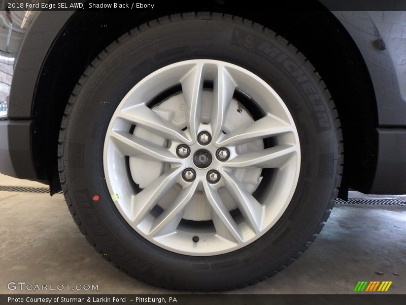 Shadow Black / Ebony 2018 Ford Edge SEL AWD