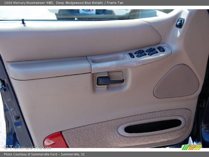 Deep Wedgewood Blue Metallic / Prairie Tan 1999 Mercury Mountaineer 4WD