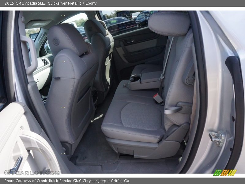 Quicksilver Metallic / Ebony 2015 GMC Acadia SLE