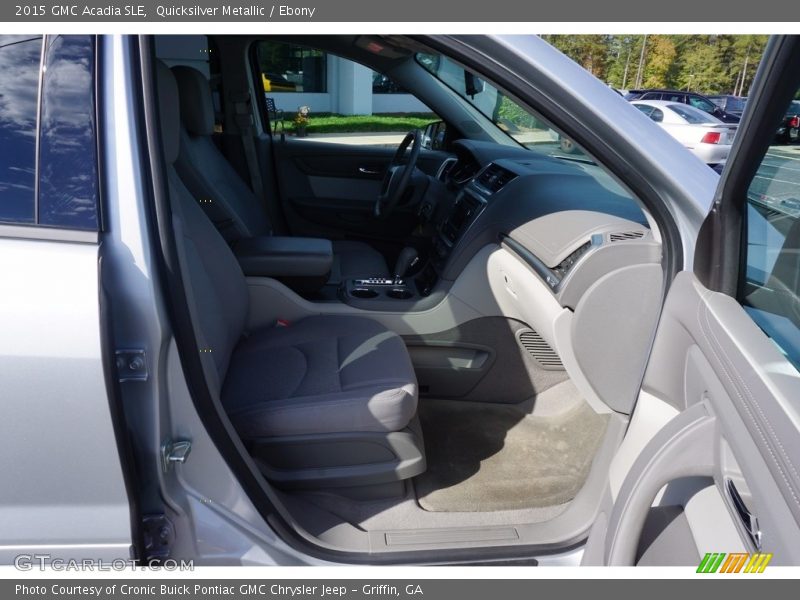 Quicksilver Metallic / Ebony 2015 GMC Acadia SLE