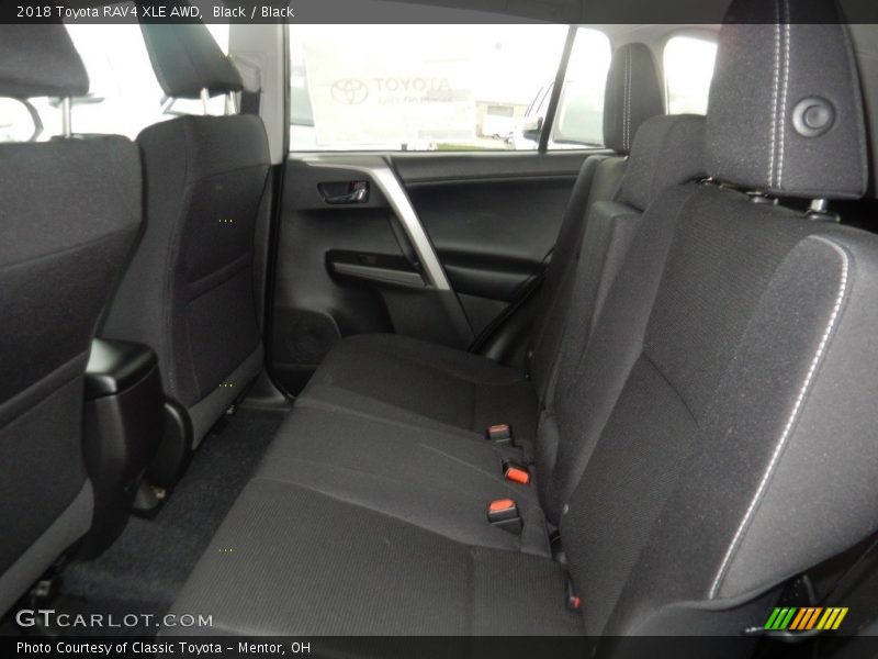 Black / Black 2018 Toyota RAV4 XLE AWD