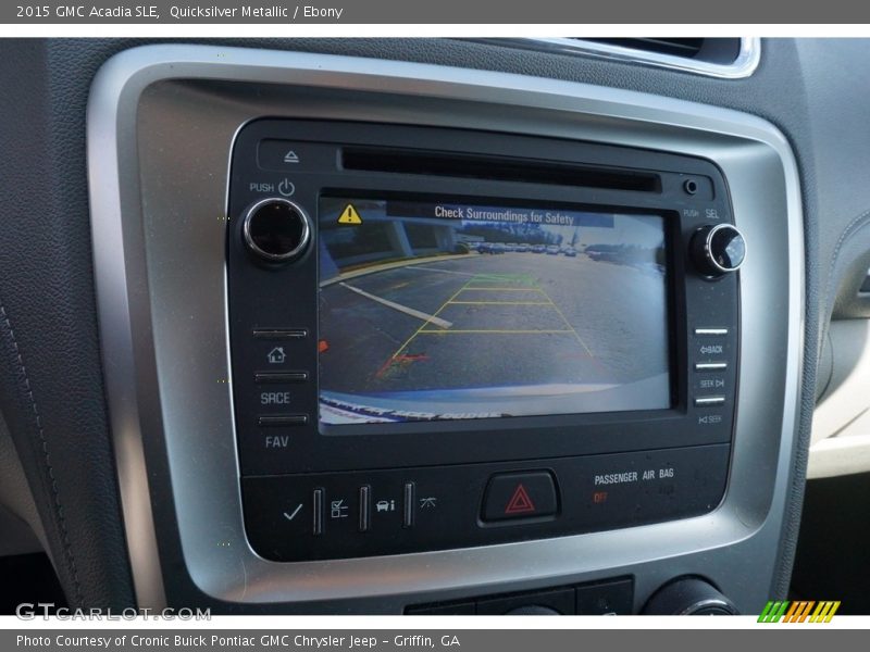 Quicksilver Metallic / Ebony 2015 GMC Acadia SLE