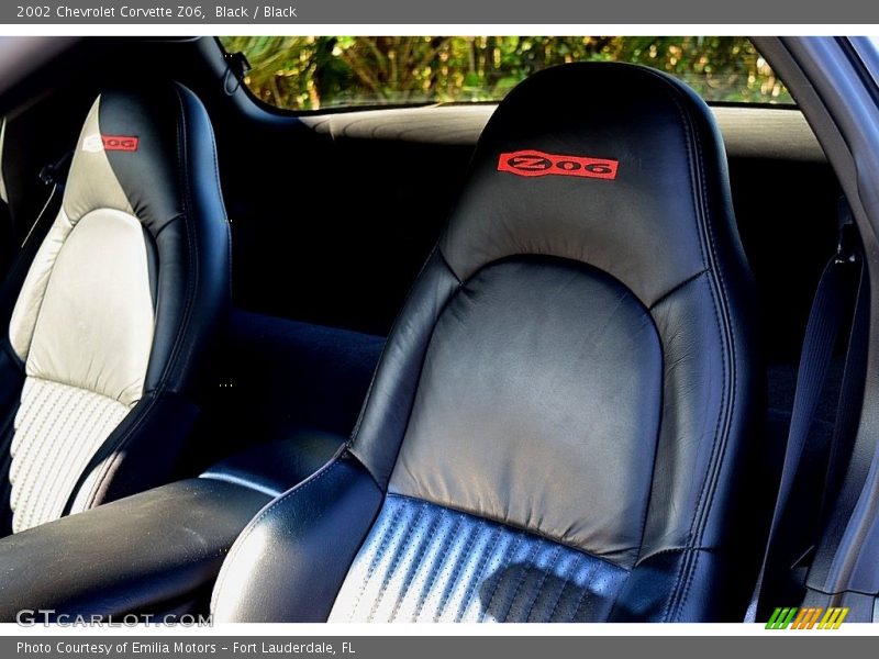 Black / Black 2002 Chevrolet Corvette Z06