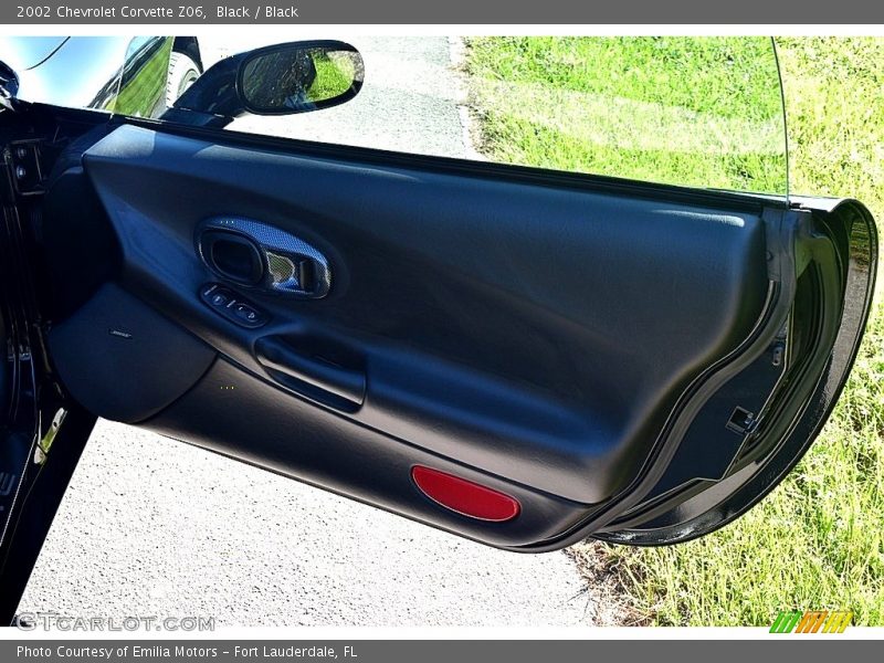 Black / Black 2002 Chevrolet Corvette Z06