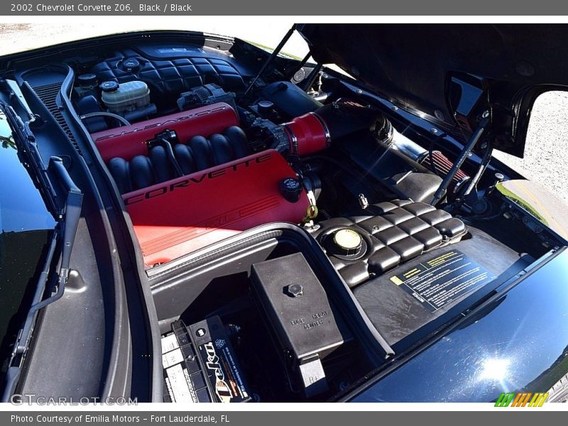 Black / Black 2002 Chevrolet Corvette Z06