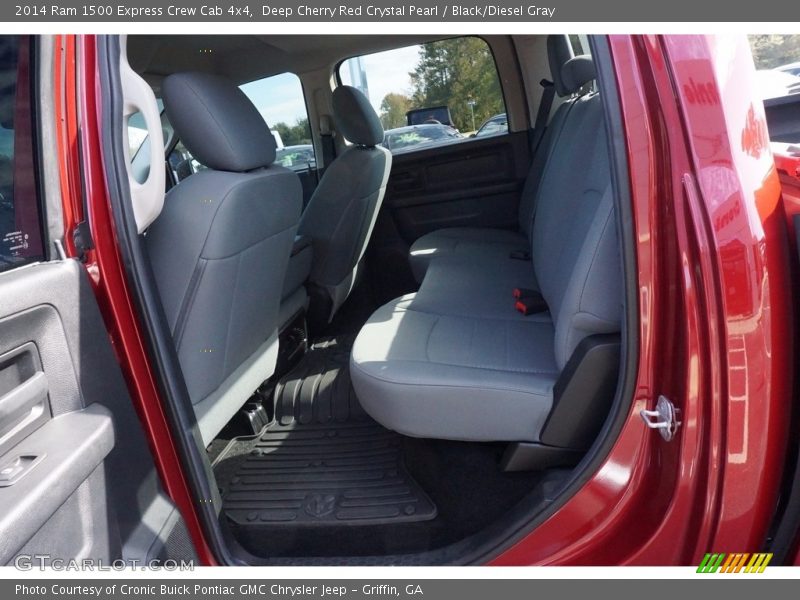 Deep Cherry Red Crystal Pearl / Black/Diesel Gray 2014 Ram 1500 Express Crew Cab 4x4