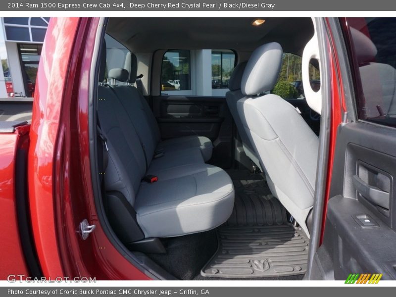 Deep Cherry Red Crystal Pearl / Black/Diesel Gray 2014 Ram 1500 Express Crew Cab 4x4