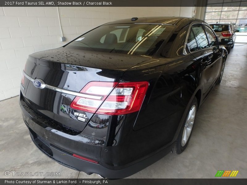 Shadow Black / Charcoal Black 2017 Ford Taurus SEL AWD