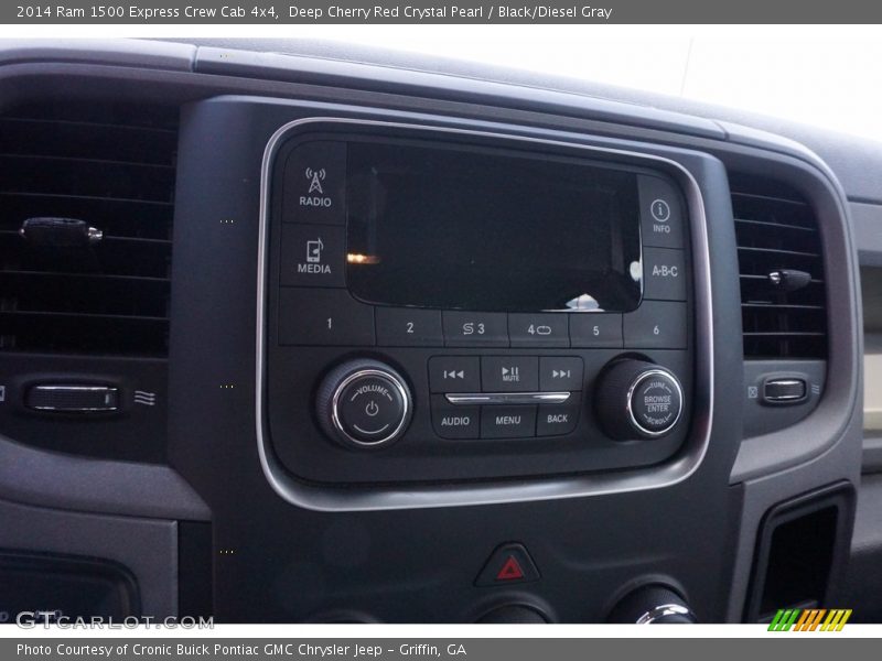 Deep Cherry Red Crystal Pearl / Black/Diesel Gray 2014 Ram 1500 Express Crew Cab 4x4