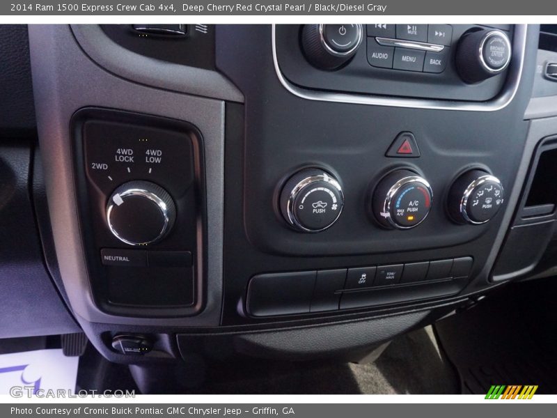 Deep Cherry Red Crystal Pearl / Black/Diesel Gray 2014 Ram 1500 Express Crew Cab 4x4