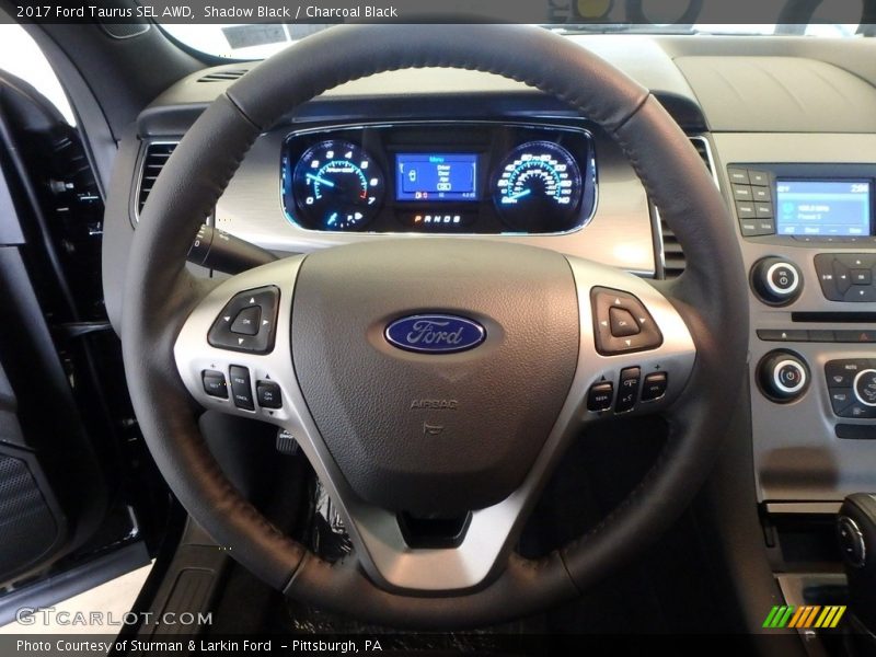 Shadow Black / Charcoal Black 2017 Ford Taurus SEL AWD
