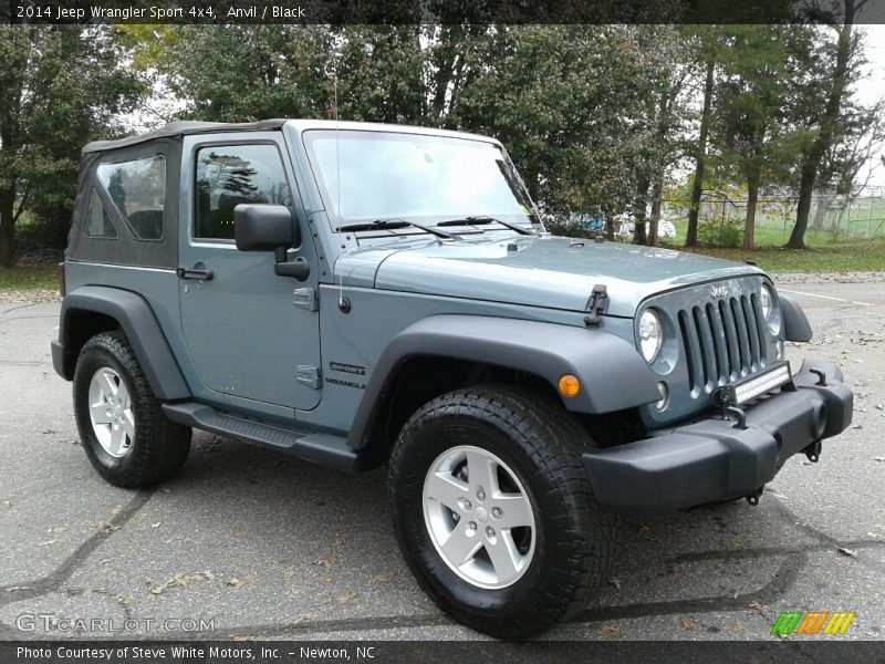 Anvil / Black 2014 Jeep Wrangler Sport 4x4