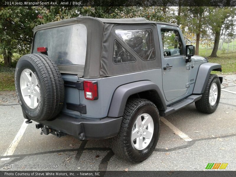 Anvil / Black 2014 Jeep Wrangler Sport 4x4
