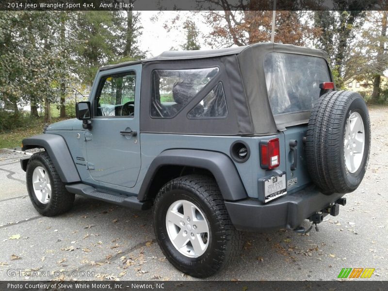 Anvil / Black 2014 Jeep Wrangler Sport 4x4