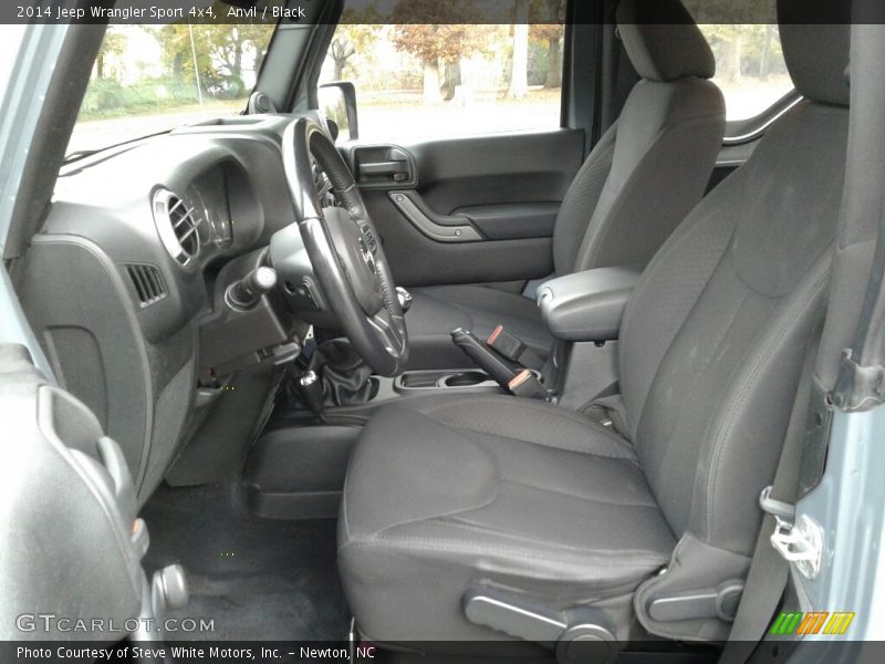 Anvil / Black 2014 Jeep Wrangler Sport 4x4