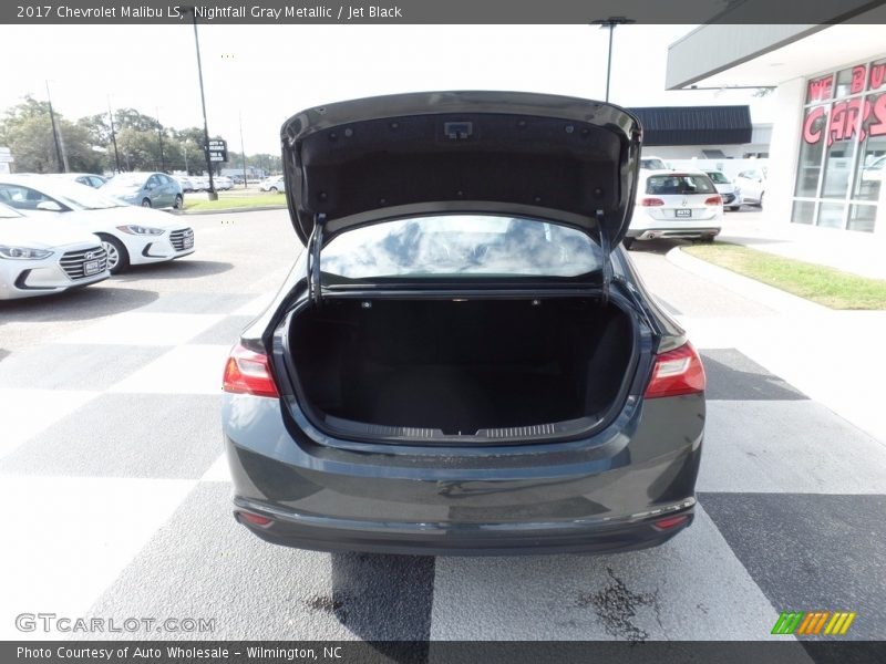 Nightfall Gray Metallic / Jet Black 2017 Chevrolet Malibu LS