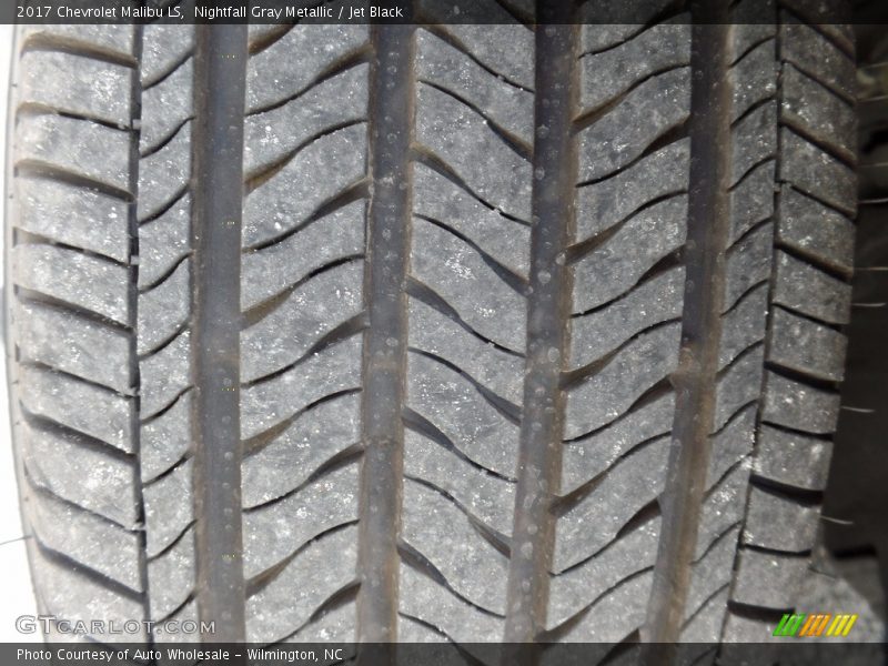 Nightfall Gray Metallic / Jet Black 2017 Chevrolet Malibu LS