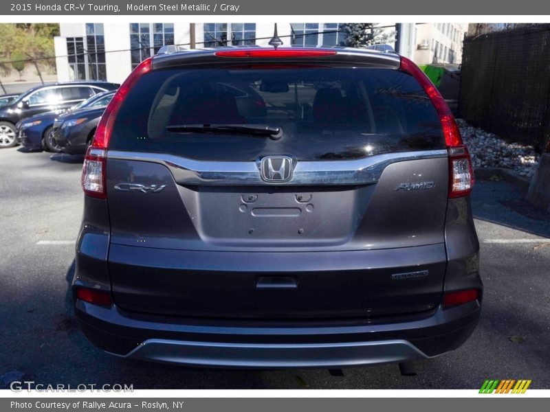 Modern Steel Metallic / Gray 2015 Honda CR-V Touring