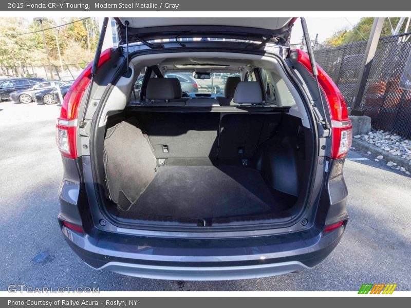 Modern Steel Metallic / Gray 2015 Honda CR-V Touring