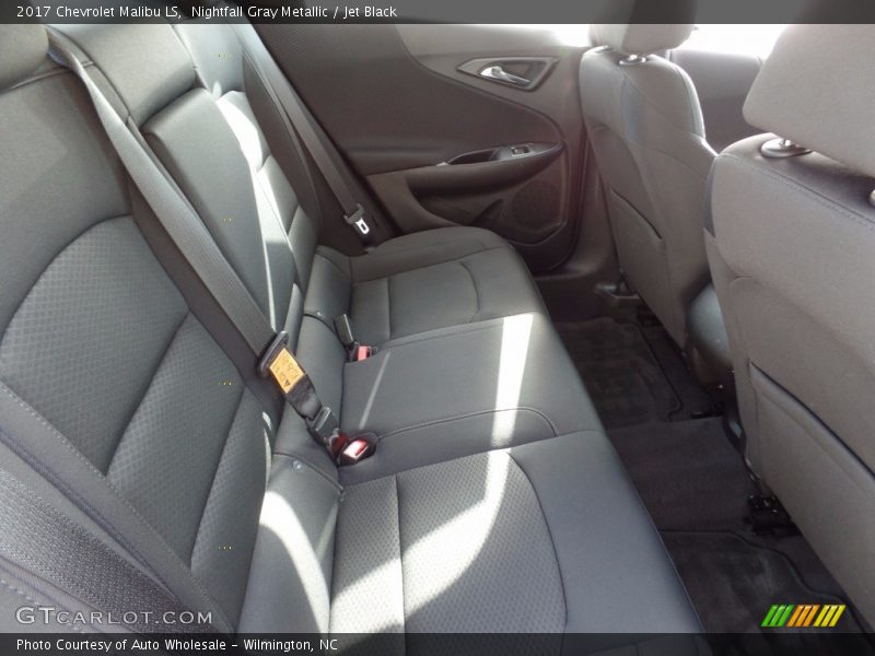 Nightfall Gray Metallic / Jet Black 2017 Chevrolet Malibu LS