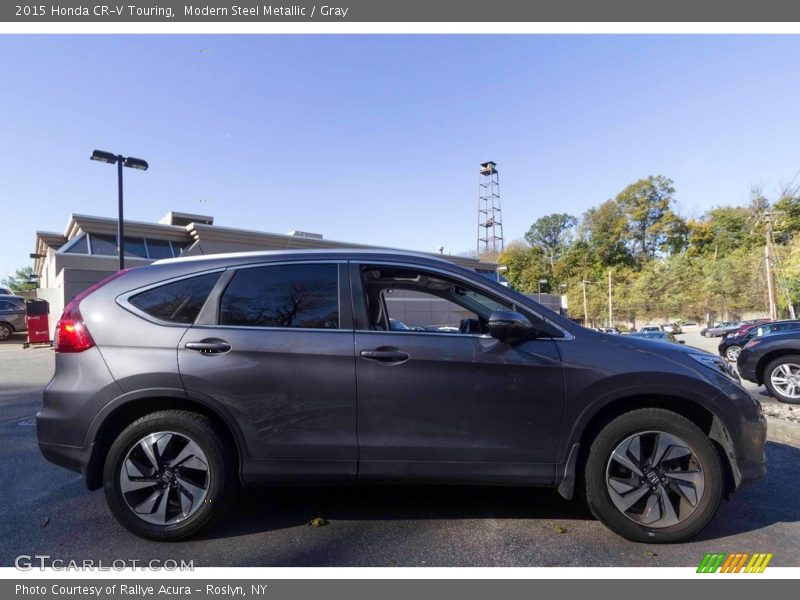 Modern Steel Metallic / Gray 2015 Honda CR-V Touring
