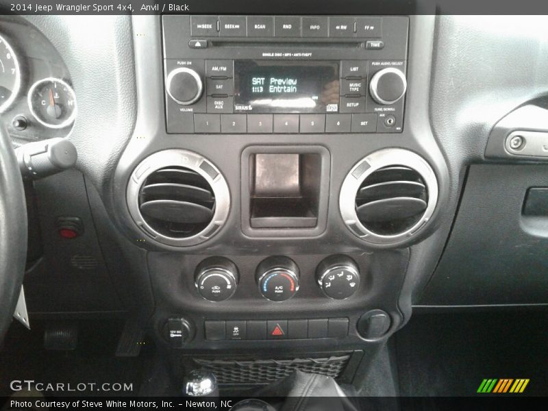 Anvil / Black 2014 Jeep Wrangler Sport 4x4