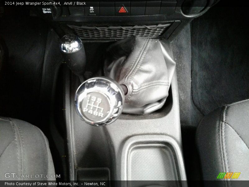 Anvil / Black 2014 Jeep Wrangler Sport 4x4