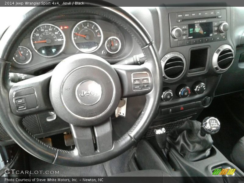 Anvil / Black 2014 Jeep Wrangler Sport 4x4