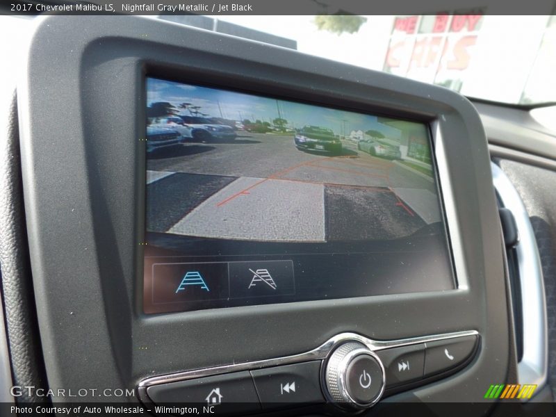 Nightfall Gray Metallic / Jet Black 2017 Chevrolet Malibu LS