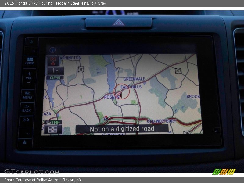 Modern Steel Metallic / Gray 2015 Honda CR-V Touring