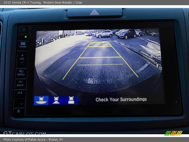 Modern Steel Metallic / Gray 2015 Honda CR-V Touring