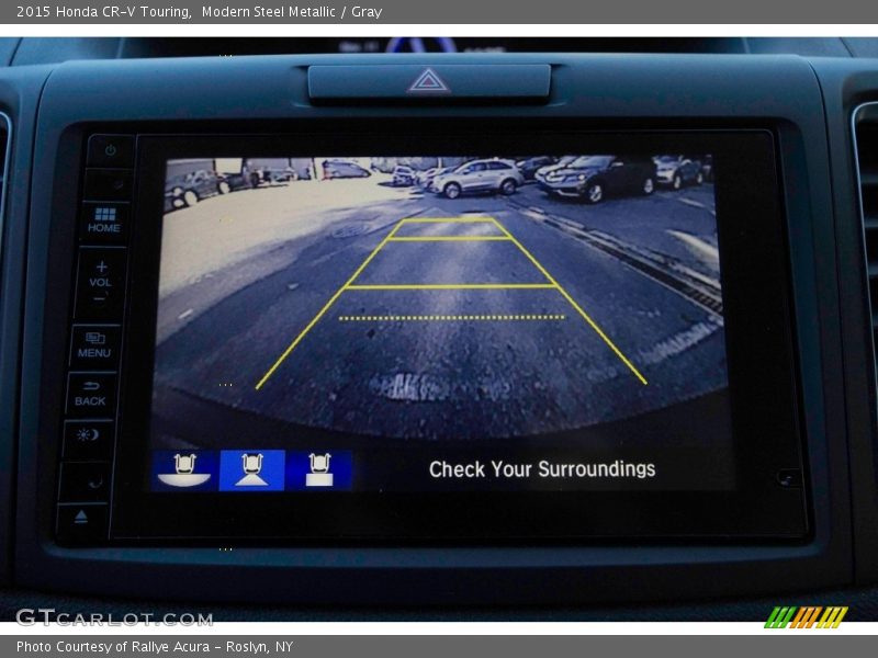 Modern Steel Metallic / Gray 2015 Honda CR-V Touring