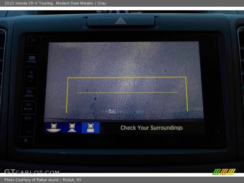 Modern Steel Metallic / Gray 2015 Honda CR-V Touring