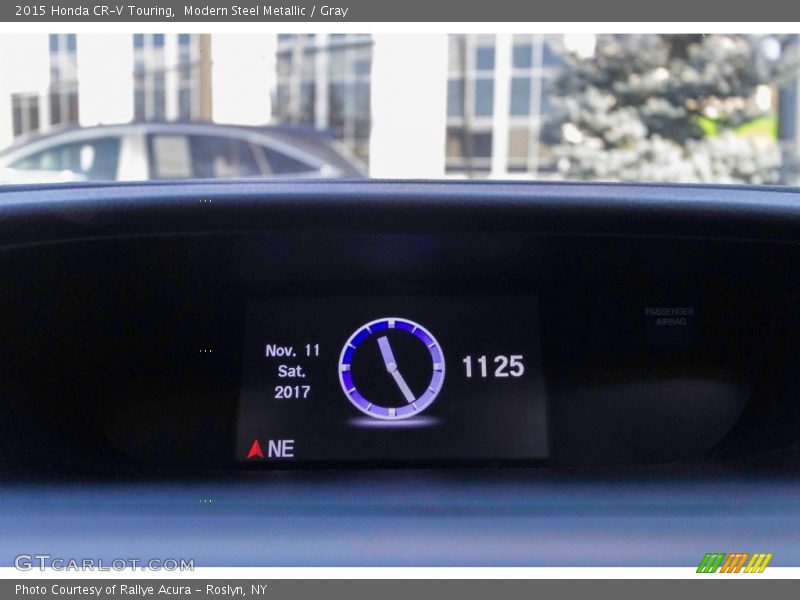 Modern Steel Metallic / Gray 2015 Honda CR-V Touring
