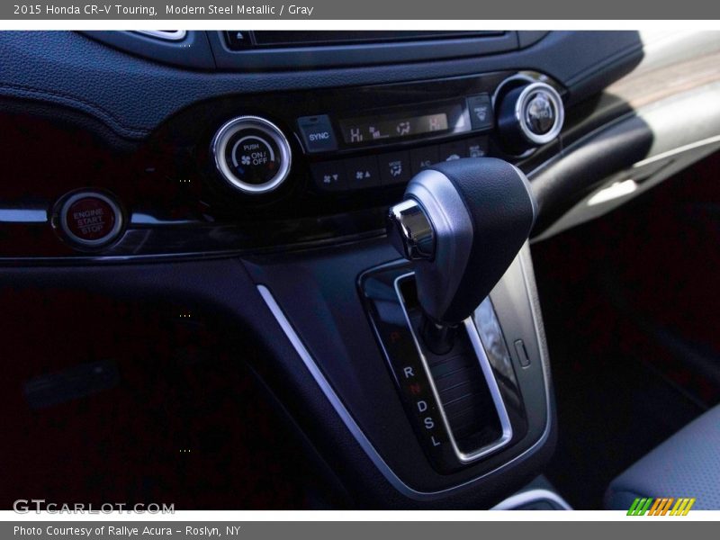 Modern Steel Metallic / Gray 2015 Honda CR-V Touring