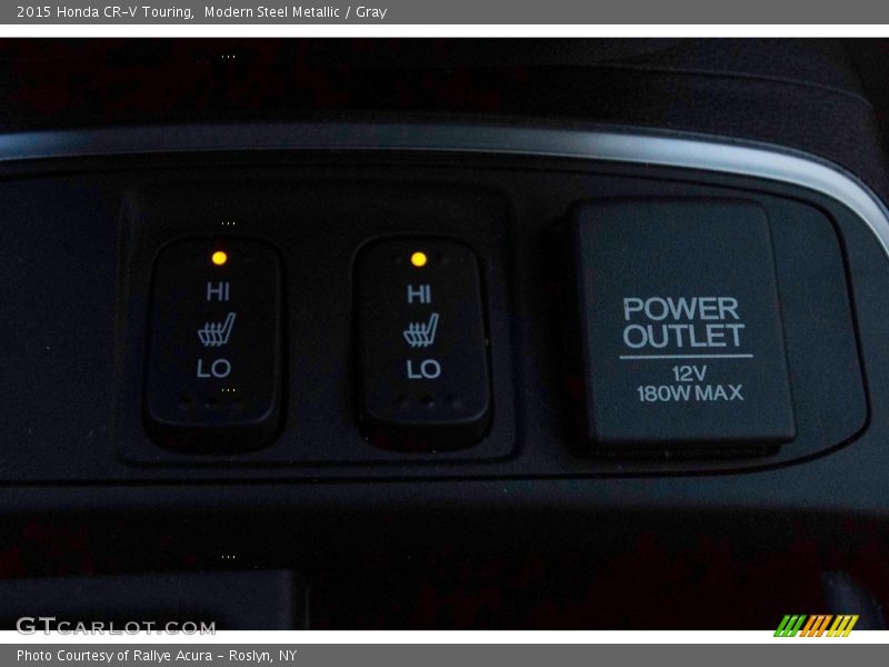 Modern Steel Metallic / Gray 2015 Honda CR-V Touring