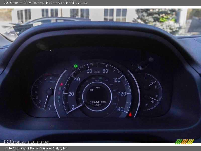 Modern Steel Metallic / Gray 2015 Honda CR-V Touring