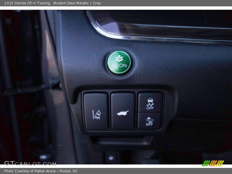 Modern Steel Metallic / Gray 2015 Honda CR-V Touring